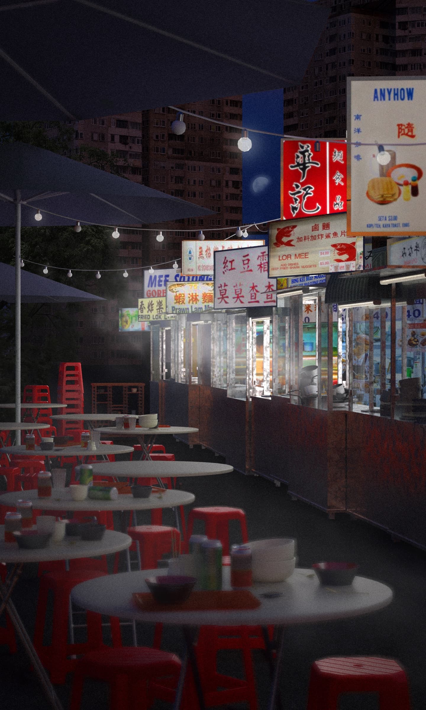 The Local night market study
